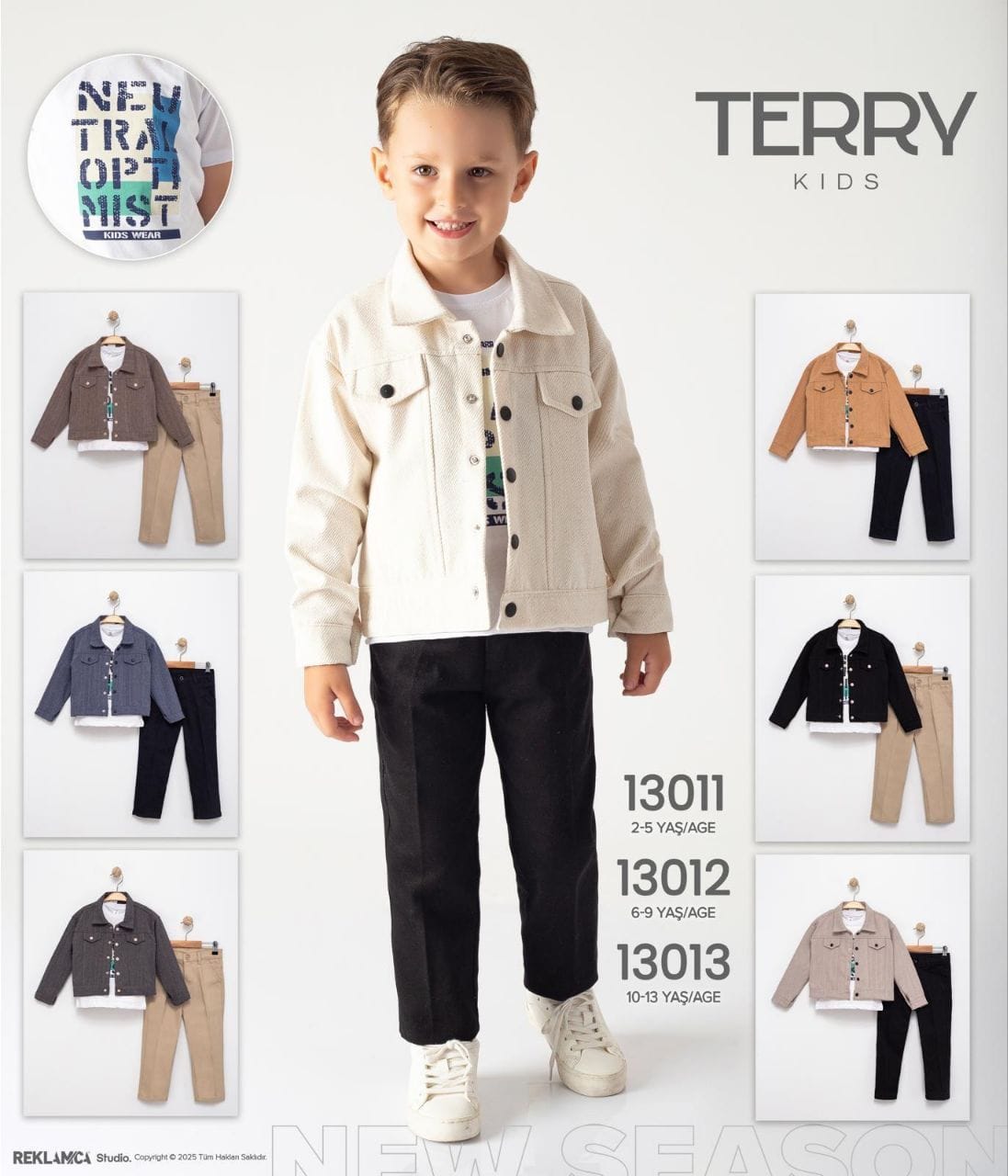 Terry Kids ÜÇLÜ TAKIM